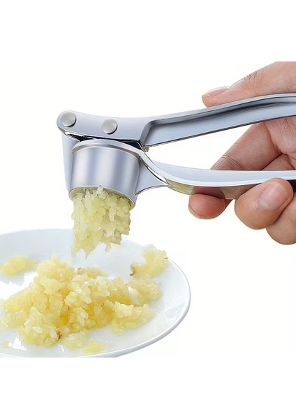 Profesyonel Sarımsak Pres ve Ezici, El Tipi Sarımsak Ezici Pres, Mutfak Için Pratik Ürünler, Yemek Hazırlık