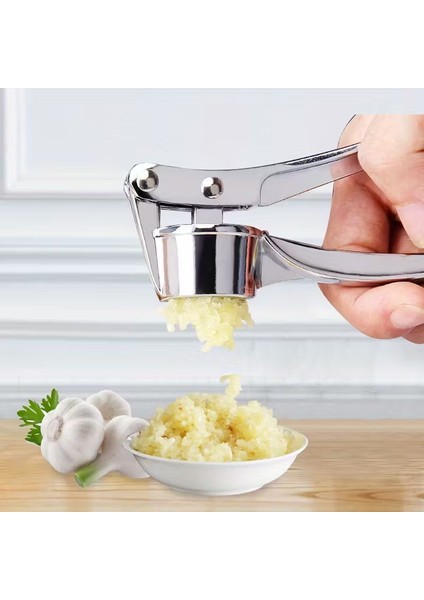 Profesyonel Sarımsak Pres ve Ezici, El Tipi Sarımsak Ezici Pres, Mutfak Için Pratik Ürünler, Yemek Hazırlık