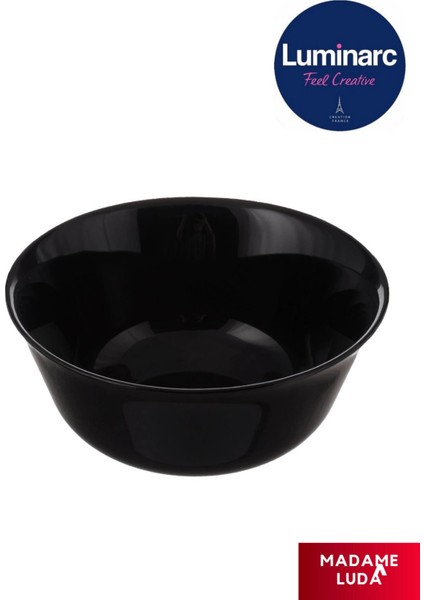 Carine Temperli Siyah 12 Cm-6 Adet (Çorba-Salata-Dondurma-Sütlü Tatlı- Çerez-Cips) Kasesi/takımı. fırsatları