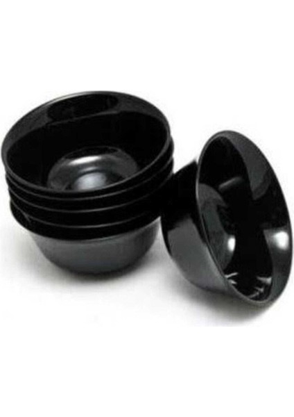 Zelie 12 cm Kase 6 Lı Siyah