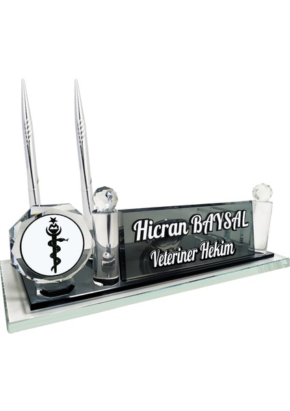 Sentez Veterinere Hediye Masa Isimliği Ofis Aksesuarı Masa Üstü Isimlik fiyatları