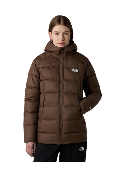 W Hyalite Down Parka Kadın Outdoor Parka (600 Dolgu Kaz Tüyü) NF0A8E741OI1 Kahverengi fırsatları