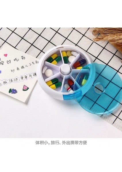 Haftalık Taşınabilir Küçük Hap Kutusu, Hap Kutusu, Mini Hap Kutusu, Hap Saklama Kutusu, Kafes Kesimli Hap Kutusu 1 (Yurt Dışından) fiyatları