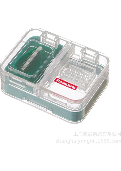 Kesici Kutusu Taşınabilir Küçük Mini Kare Taşınabilir Mühürlü Hap Kesme ve Paketleme Kutusu Bölücü Mavi Kutusu A Tipi (Yurt Dışından)