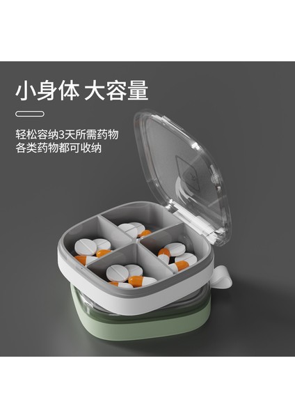 Küçük Hap Kutusu, Büyük Kapasiteli, Taşınabilir, Bir Haftaya Bölünmüş Hap Kutusu, Taşınabilir Saklama Kutusu, Sabah, Öğlen ve Gece Mini Kapalı Hap Kutusu, 6 Izgaralı, Çimen Yeşili (Yurt Dışından) fiyatları