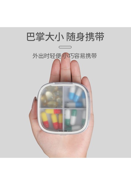 Küçük Hap Kutusu, Büyük Kapasiteli, Taşınabilir, Bir Haftaya Bölünmüş Hap Kutusu, Taşınabilir Saklama Kutusu, Sabah, Öğlen ve Gece Mini Kapalı Hap Kutusu, 6 Izgaralı, Çimen Yeşili (Yurt Dışından) modelleri