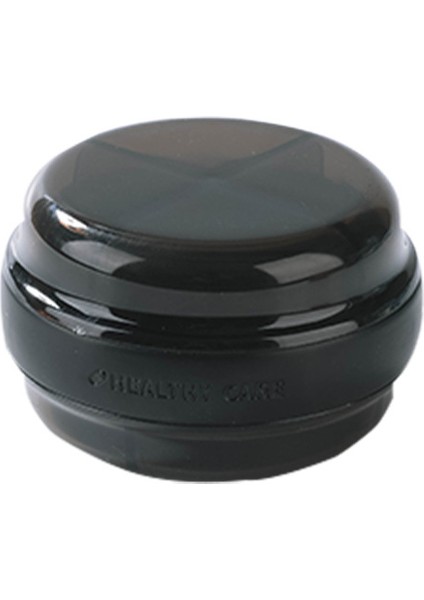 Çok Renkli Taşınabilir Hap Kutusu Ev Sınıflandırılmış Bölmeli Hap Taşınabilir Saklama Kutusu Dört Bölmeli Hap Kapsül Ambalaj Kutusu Depolama Kırmızı (Yurt Dışından)