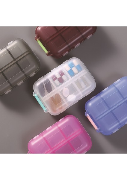 Hap Kutusu Taşınabilir Katlanır Üç Katmanlı 12 Izgaralı Küçük Hap Kutusu Haplar ve Haplar Için Ambalaj Plastik Saklama Kutusu Pembe (Yurt Dışından) fırsatları