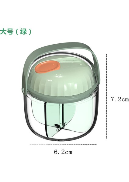 Taşınabilir Kutusu, Mühürlü, Neme Dayanıklı, Küçük Şişe, Mini Büyük Kapasiteli Kutusu, Kutusu, Inci Beyazı (1 Büyük, 1 Küçük) (Yurt Dışından)