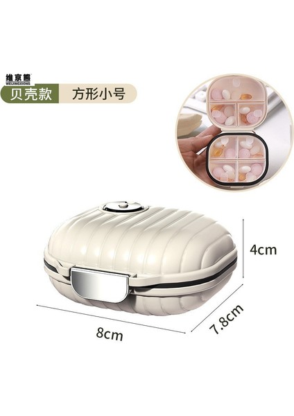 Sinema Kutusu. Haftanın Yedi Günü Yanınızda Taşıyın. Mini Saklama Kutusu, Bölünmüş ve Haplar. Kapalı 7 Bölme - Kare Beyaz - Büyük Boy [basit ve Uygun Fiyatlı] (Yurt Dışından) indirimleri