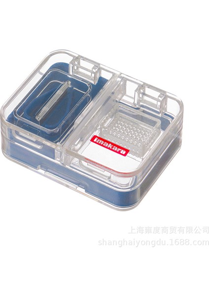 Hap Kesici Hap Kutusu Taşınabilir Küçük Mini Kare Taşınabilir Mühürlü Hap Kesme ve Doldurma Hap Kutusu Hap Bölücü Mavi (Yurt Dışından) indirimleri