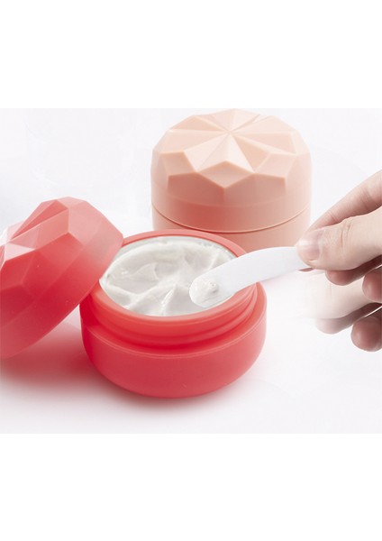 20ML Güzellik Silikon Ambalaj Kutusu Sızdırmaz Silikon Saklama Kutusu Seyahat Kremi Takı Ambalaj Kutusu Açık Kahve Rengi 47*37MM (Yurt Dışından) fiyatları