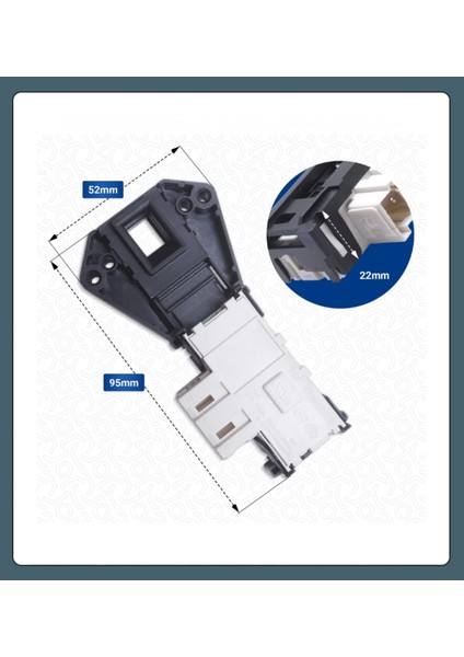 Samsung WF6AF4E0W2W/EG Çamaşır Makinesi Emniyet Kapı Kilidi fiyatları