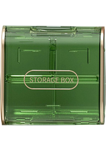 K Taşınabilir Bölücü, ları ve ları Paketlemenizi Hatırlatmak Için Saklama Kutusu Açık Lüks Yeşil + Açık Lüks Kahve [7 Bölmeli Kutusu] Çift Katmanlı Sızdırmazlık (Yurt Dışından) indirimleri