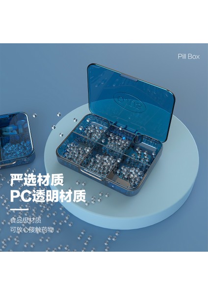 Hap Kutusu, Taşınabilir, Yeniden Paketlenmiş Kutusu, Mühürlü, Neme Dayanıklı Mini Hap Kutusu, Haftanın Yedi Günü Taşınabilir Hap Kutusu, Yeşil Altı Bölme (Yurt Dışından) fırsatları