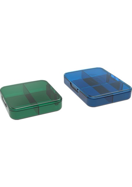 Hap Kutusu, Taşınabilir, Yeniden Paketlenmiş Kutusu, Mühürlü, Neme Dayanıklı Mini Hap Kutusu, Haftanın Yedi Günü Taşınabilir Hap Kutusu, Yeşil Altı Bölme (Yurt Dışından) indirimleri