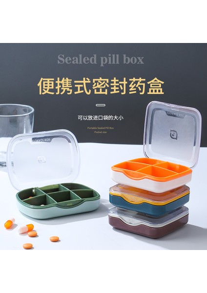 X, Taşınabilir Mühürlü Dağıtım Kutusu, Bir Haftalık Büyük Kapasiteli Saklama Kutusu, 6 Bölmeli Taşınabilir Küçük Kutusu - Çimen Yeşili Model + Kesici (Yurt Dışından) fiyatları