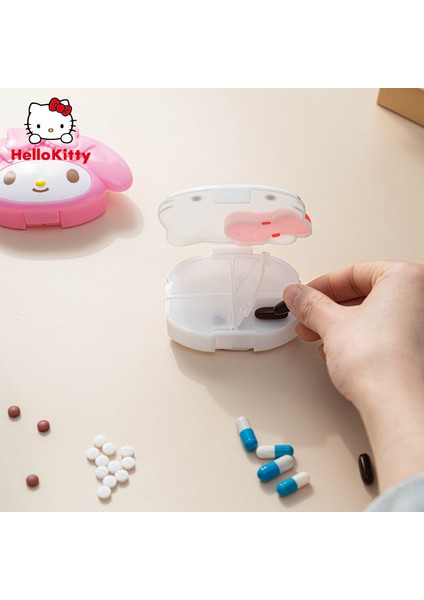 Hello Kitty Sevimli Karikatür Küçük Kutusu Taşınabilir Kadın Ambalaj Seyahat Depolama 26209 Melodi W107 * H66 * D28MM (Yurt Dışından) fiyatları