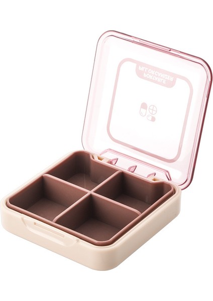 Küçük Hap Kutusu, Şeffaf Hap Saklama Kutusu, Çok Bölmeli Ambalaj, Toz Geçirmez ve Neme Dayanıklı Mor (Yurt Dışından) indirimleri