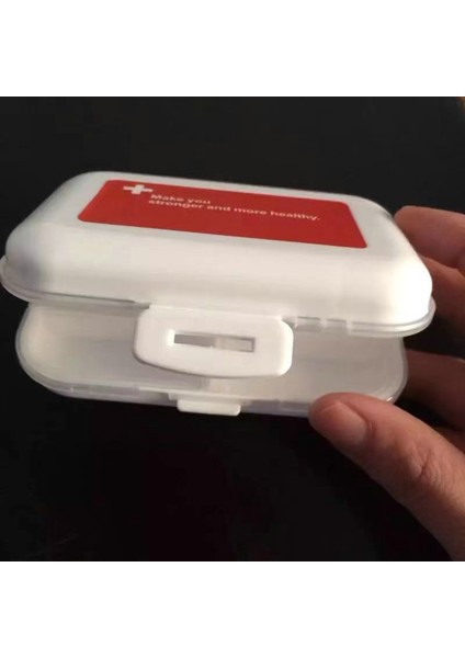 Hap Kutusu Taşınabilir Mini Seyahat Plastik Mühürlü Hap Kutusu Bir Hafta Için 8 Bölme Hap Kutusu Bölünmüş Hap Saklama Hap Kutusu Pembe (Yurt Dışından) fiyatları