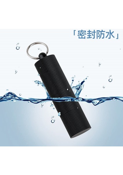 Mühürlü Neme Dayanıklı Alüminyum Alaşımlı Su Geçirmez Bölmeli Taşınabilir Küçük Kutusu, Şişesi Siyah Klasik Üç Bölmeli Mini Anahtarlık Ilk Yardım (Yurt Dışından) fiyatları