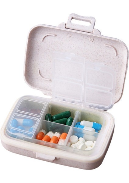 6 Bölmeli Mühürlü Hap Kutusu, Taşınabilir Hap Kutusu, Taşınabilir Mini Kutusu, Küçük Hap Kutusu, Sıradan Yeşil (Yurt Dışından) indirimleri