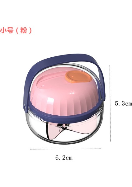 D Neme Dayanıklı Küçük Şişe, Mini Büyük Kapasiteli Dağıtıcısı, Kutusu, Mini Küçük Yeşil ✺ Zarif ve Kompakt │ Kapalı ve Neme Dayanıklı │ ≈ 56 Hap Alabilir (Yurt Dışından)