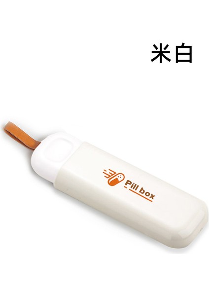 Taşınabilir Mühürlü Kutu Seyahat Bölünmüş Saklama Kutusu Mini Hap Kutusu Depolama 1 Gün Bölünmüş Küçük Kutusu Büyük ve Küçük (Yurt Dışından)