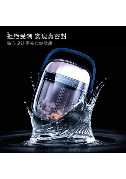 X, Kapalı ve Neme Dayanıklı, Küçük Şişe, Mini Büyük Kapasiteli Kutusu, Taze Yeşil Kutusu ✺ Geniş Kapasite │ Kapalı ve Neme Dayanıklı │ ≈ 96 Hap Alabilir (Yurt Dışından) indirimleri