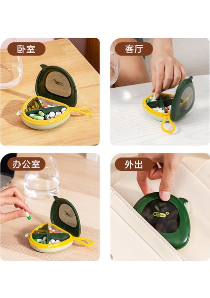 Taşınabilir Kutusu, Küçük Mini Saklama Kutusu, Mühürlü Kutu, Neme Dayanıklı Taşınabilir Kutusu, Kutusu, Hap Kutusu, Gri (Yurt Dışından) modelleri