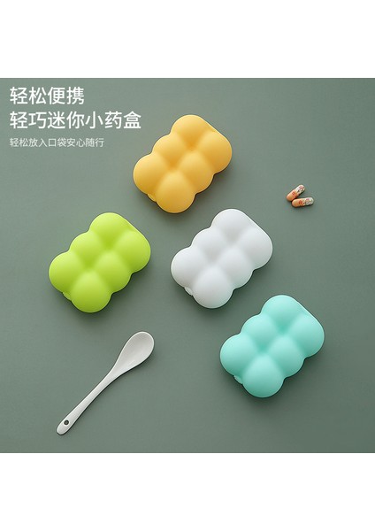 Hap Kutusu Ev Saklama Kutusu Yaratıcı Mühürlü Mini Hap Kutusu Taşınabilir Alt Ambalaj Hap Kutusu Şeffaf Yeşil (Yurt Dışından) fiyatları