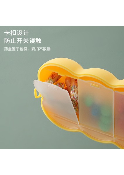 Hap Kutusu Ev Saklama Kutusu Yaratıcı Mühürlü Mini Hap Kutusu Taşınabilir Alt Ambalaj Hap Kutusu Şeffaf Yeşil (Yurt Dışından) fırsatları