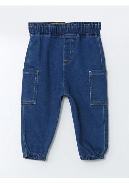 Lcw Baby Mavi Beli Lastikli Basic Erkek Çocuk Jean Pantolon