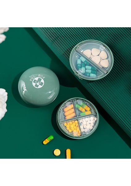 Yeni Macaron Hap Kutusu Uygun Dağıtım Kutusu Mini Taşınabilir Hap Saklama Kutusu Neme Dayanıklı Mühürlü Hap Kutusu Süt Beyaz (Yurt Dışından) modelleri