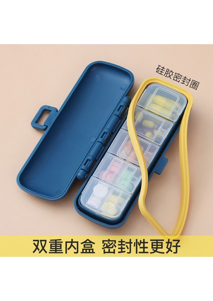 Taşınabilir Hap Kutusu, Paketlenmiş Hap Kutusu, Hap Kutusu, Şişesi, Taşınabilir Mini Küçük Şeker Kutusu, Mercan Tozu Bölmesi, Tamamen Kapalı (Yurt Dışından) modelleri