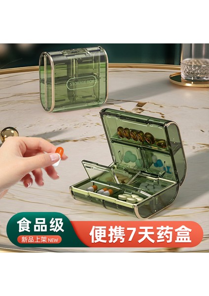 Küçük Kutusu Haftanın Yedi Günü Taşınabilir Bölücü Paketlemeyi Hatırlatan Saklama Kutusu Pembe (Yurt Dışından) fiyatları