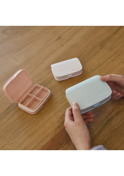 Hap Kutusu Taşınabilir Kutusu Iş Gezisi Için Mini Nem Geçirmez Yeniden Paketlenmiş Kutusu Taşınabilir Hap Kutusu Hap Kutusu Altı Bölmeli Yeşil (Yurt Dışından) modelleri