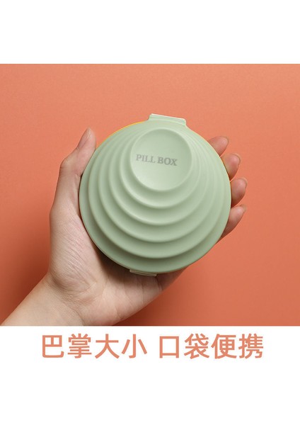 Mühürlü Neme Dayanıklı Hap Kutusu, Taşınabilir Mini Hap Kutusu, Kontrast Renk, Büyük Kapasiteli Taşınabilir Hap Paketleme Saklama Kutusu, Öğrenci Mavi Kabuğu (Yurt Dışından) fırsatları