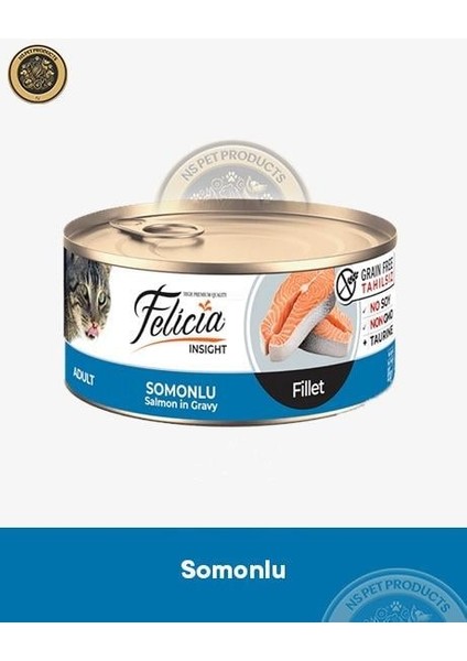 Biftekli-Somonlu Yetişkin Kedi Konservesi 12X85GR fiyatları