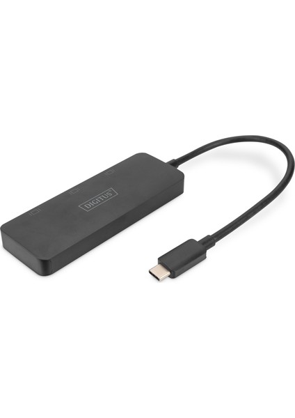 Dıgıtus 3-Port Mst Video Hub (Usb-C - 3x HDMI Mst Video Hub Dp 1.4, HDMI 2.0, 4K/60Hz )