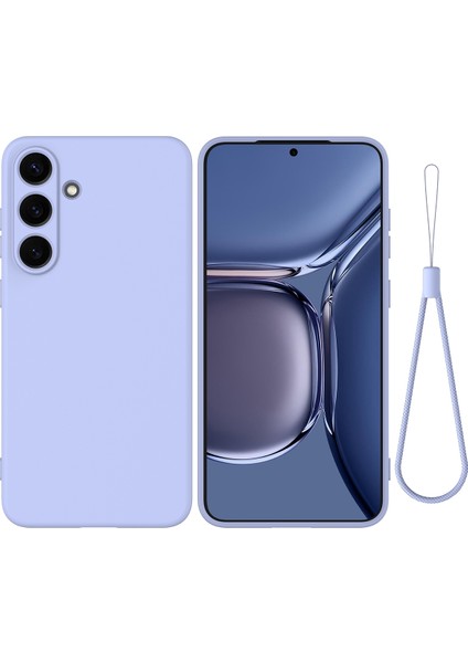 Samsung Galaxy S25+ 5g Için Sıvı Silikon Telefon Kılıfı (Yurt Dışından)