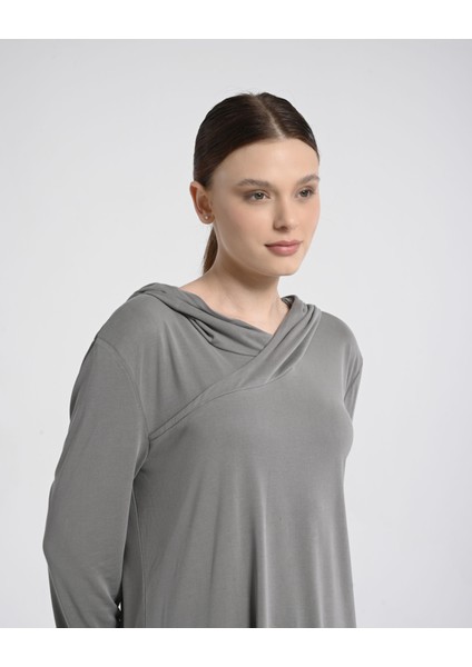 Kapüşonlu Modal Ikili Set indirimleri