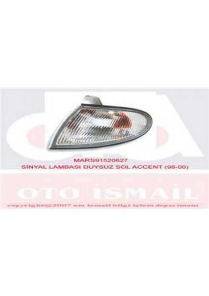 Zengezur Sinyal Lambasi Sol Duysuz [ Hyundai Accent 1998-2000 ]