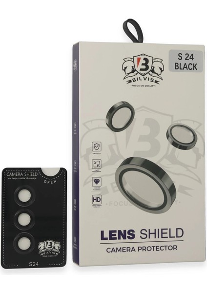Zengezur Newface Samsung Galaxy S24 Bilvis Titan Kamera Lens - Siyah