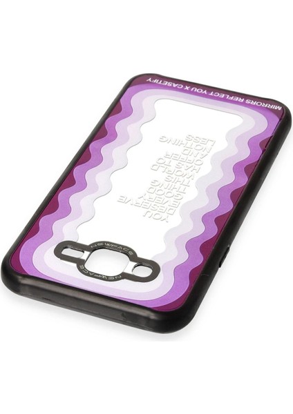 Zengezur Newface Samsung Galaxy J7 Kılıf Mirror Desenli Kapak - Mirror - 5 modelleri