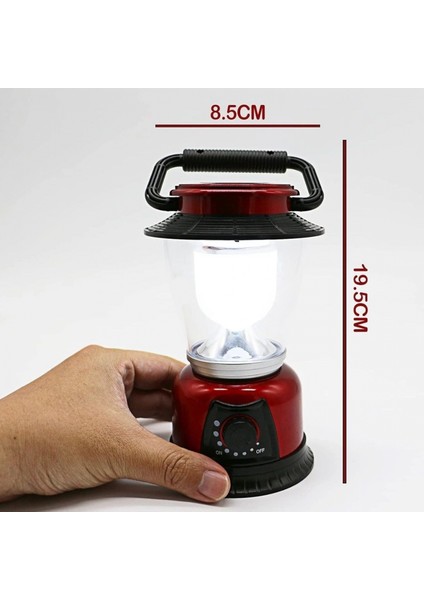 Ledli Kamp Lambası Pilli Ayarlı LED Işıldak Aydınlatma GSH-6077 fırsatları