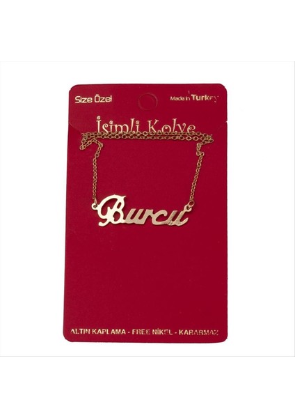 Zengezur Burcu Isimli Kolye -Sarı