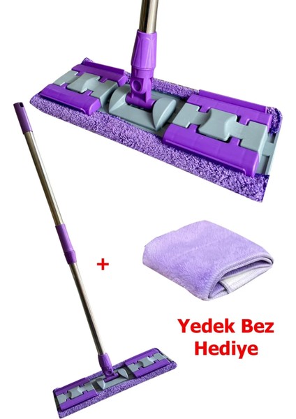 Mandallı Mop Seti Yer Duvar Tavan Cam Mopu Tüm Yüzeyler Için (5131)