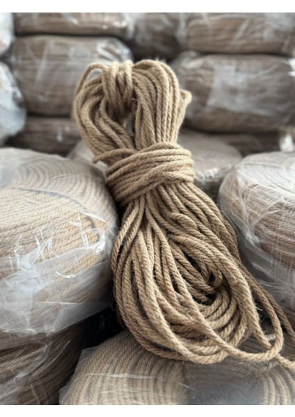 Jüt Halat 5mm 100METRE Jüt , Jüt Halat , Jüt Kendir , Jüt Ip, Doğal Ip , Hasır Ip fırsatları
