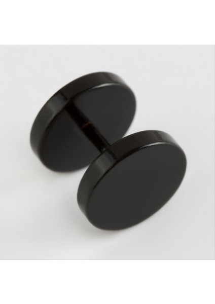 Zengezur 10 mm Silindir Piercing 1 Adet-Siyah fiyatları